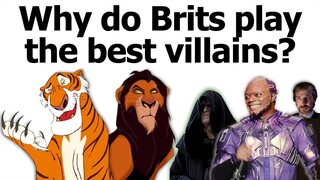 Why so many British accented bad guys?