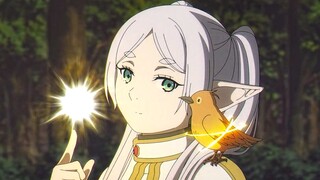 Frieren uses Secret Magic Spell to catch Bird | Frieren: Beyond Journey's End Episode 19 English Sub