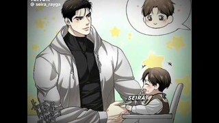 breastfeeding the baby #cre:@seira_rayga #bl#manga#manhwa#fanart#fypシ#shorts#shortsfeed#Sayoribl