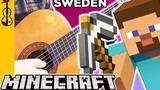 [Musik]Memainkan <Sweden>|Minecraft dengan gitar & biola