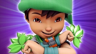 Serangan Lontaran Daun I BoBoiBoy Galaxy