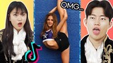 Korean Cheerleaders React To Gymnastics And Cheerleading TikTok!