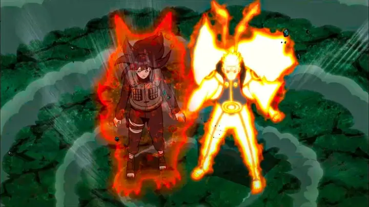 Naruto Comparte El Chakra De Kurama Con Hinata - La  Muerte De Neji