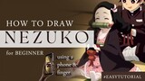 How To Draw Nezuko For Beginner Part 1 [Kimetsu No Yaiba] •bocilart