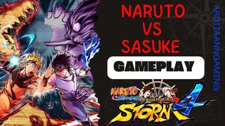 Naruto VS Sasuke Gameplay Game Naruto Ninja Storm 4