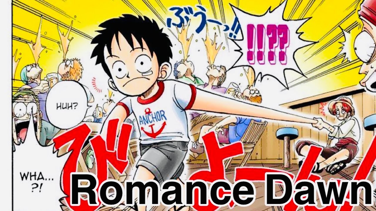 One Piece Romance Dawn Recap Manga Chapter Review Analysis The Beginning Bilibili