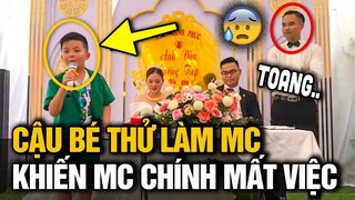 Vô tình mời cậu bé lên LÀM MC, kết quả khiến MC CHÍNH THỨC THẤT NGHIỆP vì sự chuyên nghiệp từ cậu bé