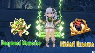 Nahida Two Artifacts Dmg Comparison