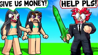 ฉันพบ GOLD DIGGERS ใน Roblox Bedwars