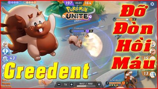 Pokémon UNITE: Greedent - Pokemon mới Làm Nhiệm Vụ Nhận Free, Hồi Máu Tank Quá Trâu