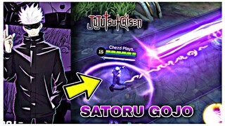 SATORU GOJO in Mobile Legends| MLBB x Jujutsu Kaisen 🔥😳