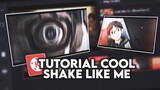 Tutorial Simple cool shakes like me | Kinemaster tutorial