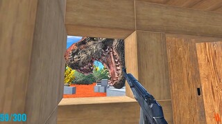 Survive in The Sandlands with Dinosaurs. FPS Perspective! Animal Revolt Battle Simulator