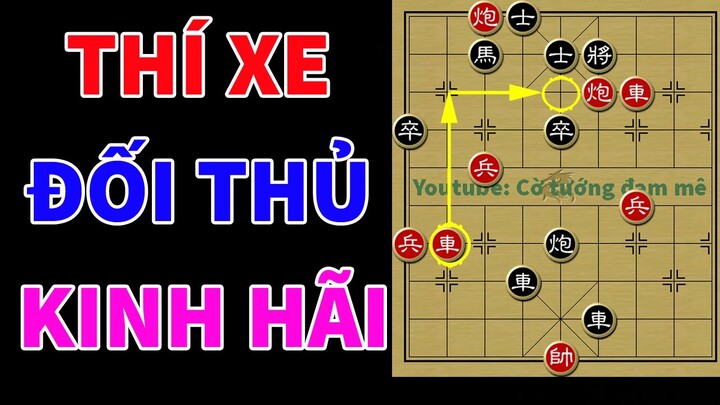 Thót Tim Với Cú PHẾ XE CỨU CHÚA Đẹp Nhất Trong Lịch Sử Cờ Tướng - Đối Thủ Lặng Người Không Tin Nổi