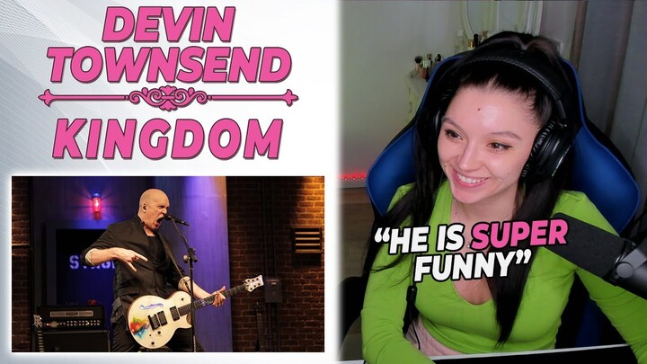 Devin Townsend performs 'Kingdom' for EMGtv | First time Reaction
