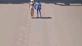 Zero Sou was turned into a gas tank! #Ultraman#StudentParty#SecondaryDimension