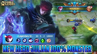 Julian Mobile Legends , Next New Hero Julian Gameplay - Mobile Legends Bang Bang