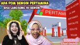 Reaksi Ani Nurhayani & Nafisa Fidela ADA POM BENSIN PERTAMINA DIKOTA SAKURA| Sakura School Simulator