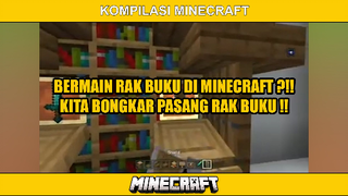 MINECRAFT - BERMAIN RAK BUKU DI MINECRAFT 11