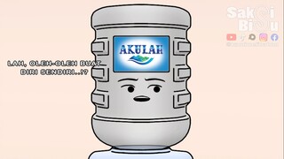 Dispenser Ditinggal Mudik | Kartun Saksi Bisu