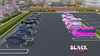 COLLECTING BLACK PINK CARS | SAKURA SCHOOL SIMULATOR