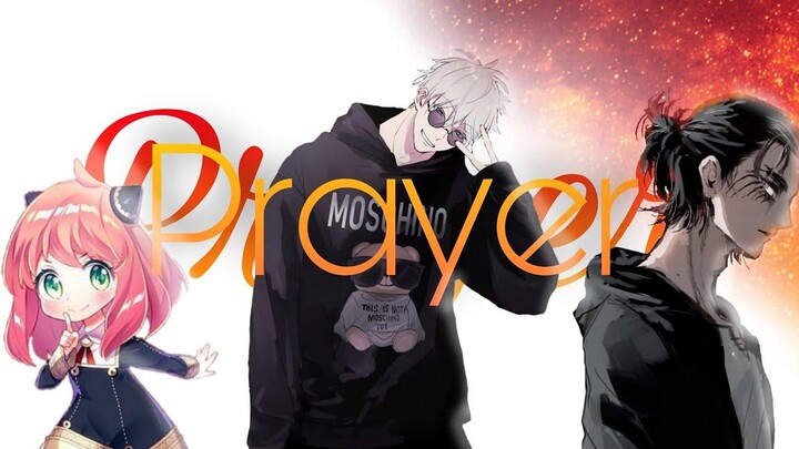 Jujutsu kaisen Attack on titan and Spy x Family- Prayer Edit/AMVด่วน