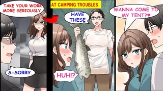 I Demonstrated My Survival Skills during Camping Troubles, My Boss's Attitude Changed…【RomCom】Manga