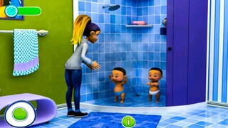 Bayi Sultan Tomtom & Timtim Mandi Di Bathtub Lalu Pergi Ke Taman Kota 😀😗 Game Ebi Gamespot