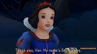 KINGDOM HEARTS BIRTH BY SLEEP MOVIE | DISNEY'S SNOW WHITE IN 4K