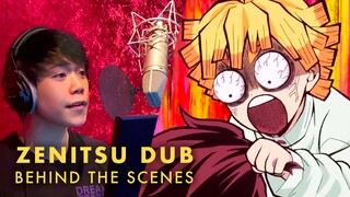 ZENITSU's Tantrum DUB (Behind the Scenes) | Demon Slayer EP 24