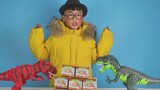 Raja Dinosaurus membawa mainan fosil arkeologi telur dinosaurus, Ozawa membuka fosil dan menemukan m