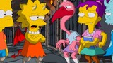 The Simpsons: The girl was kidnapped by alien demons, fell into the abyss of hell, and fought bloodt