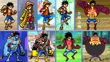Luffy's growth history! One Piece Monkey D. Luffy's special moves in all forms!