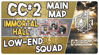 CC#2 - Immortal Hall: 3 Challenges | Low-End Squad | Underdawn |【Arknights】