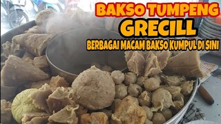 SEMUA JENIS BAKSO NGUMPUL JADI SATU DISINI - bakso grecil pak wandi gresik