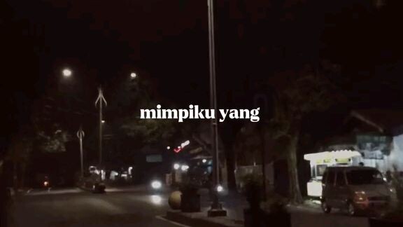 aku pun sadari semua hanya mimpi