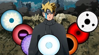 Los 7 OJOS Mas PODEROSOS del Mundo de BORUTO