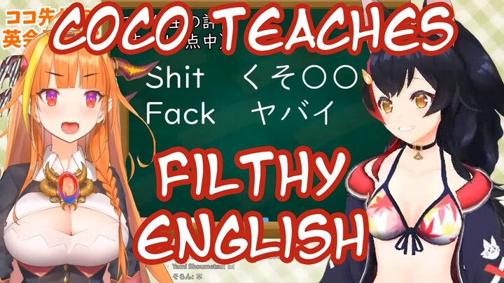 Coco Teaches Mio English Swear Words [ENG]