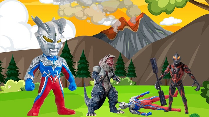 [Ultraman Story] Zero is besieged by monsters, and Ultraman transforms into a super-sized Ultraman t