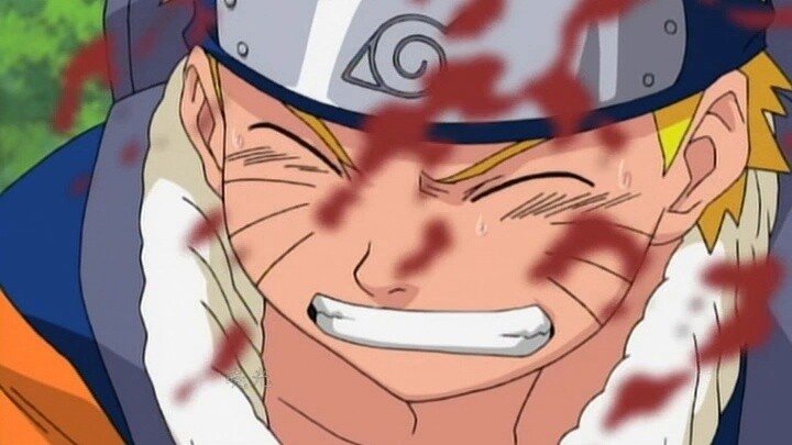 Naruto was too scared to move in his first battle. I hope you will always remember this painful time