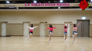 La Vie En Rose Remix Line Dance  2022년 새해 장미빛 인생 되세요~  🌺🌸🌹🌷 CHOREO BY HARRY SAMANA