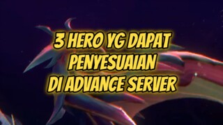 3 Hero yg dapat penyesuaian dari moonton ? #updatemlbb #moskovrevamp #Bstationmlbb #Bestofbest