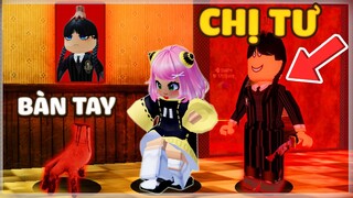 ROBLOX Mình Cầm Nhầm Bàn Tay Thing Của Chị Tư Wednesday Trong Thang Máy Kinh Dị và Cái Kết Sấp Mặt