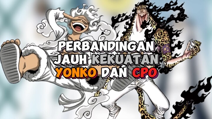 Perbandingan Jauh Kekuatan Yonko Dan Cp0 !!!