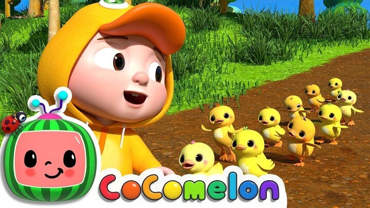 Ten Little Duckies / CoComelon Nursery Rhymes  Kids Songs_720p