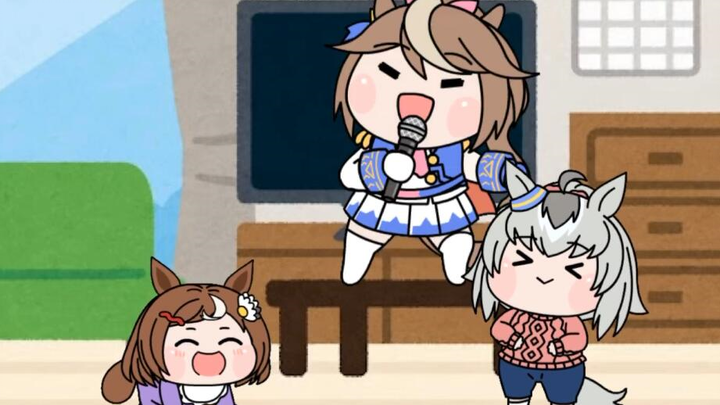 [ Uma Musume: Pretty Derby たぬき] Debao who tried to hold a concert at home