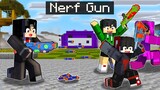 Playing NERF GUN in MINECRAFT! (Tagalog)
