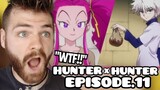 WHO IS SHE?? KILLUA WTF!!!! | HUNTER X HUNTER - Episode 11 | New Anime Fan | REACTION!