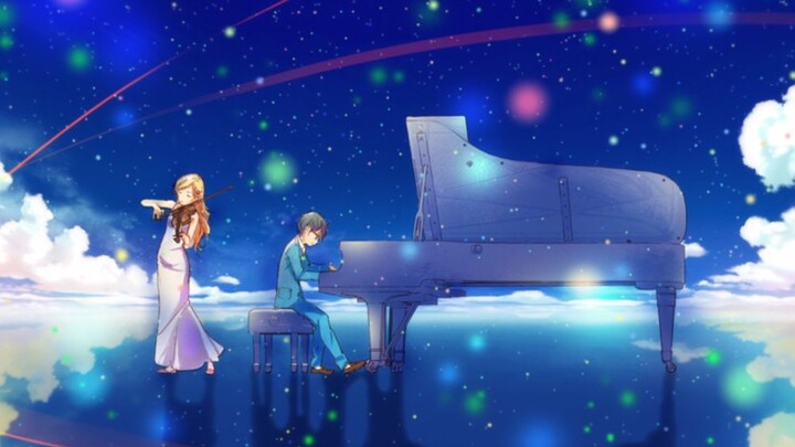 "Your Lie in April" - short and warm, beautiful and precious