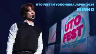 UTO FEST IN YOKOHAMA JAPAN MINHO | RUNAWAY | CHOICE | STAY FOR A NIGHT | HEARTBREAK [4] Performance